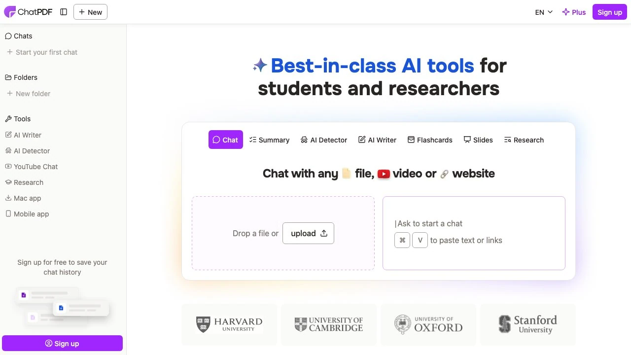 ChatPDF — PDF 대화형 분석 도구 썸네일