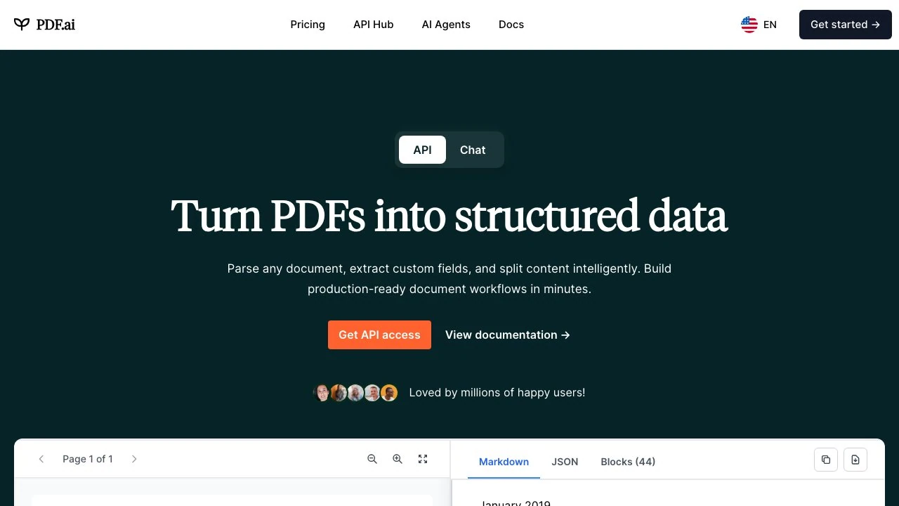 PDF.ai — AI PDF 처리 도구 썸네일